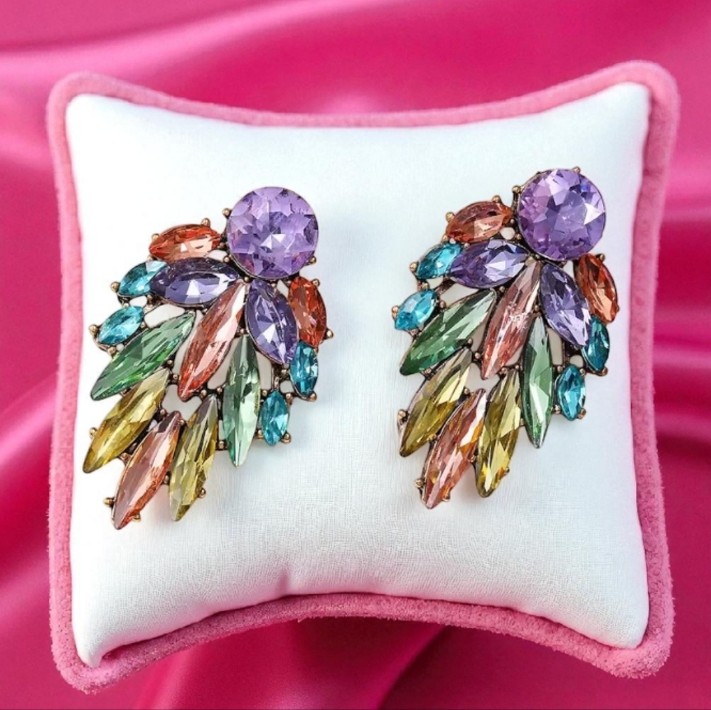 Colorful Statement Earrings